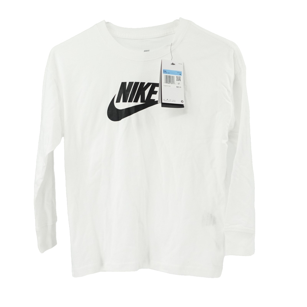 The Nike Tee Kids SZ M Long Sleeve Graphic T Shirt Athleticwear Athleisure‎ NWT
